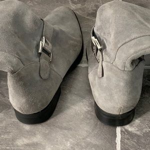 Calvin Klein Grey Suede Boots 7.5 m